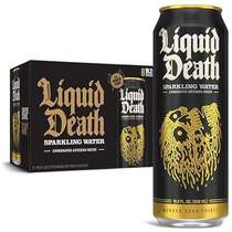 Liquid Death Sparkling Mountain Water Real Mountain Sou