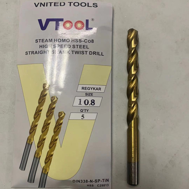 M42 high cobalt twist drill bit metal stainless steel metal multifunctional punching drill plated titanium with cobalt drill boreholes