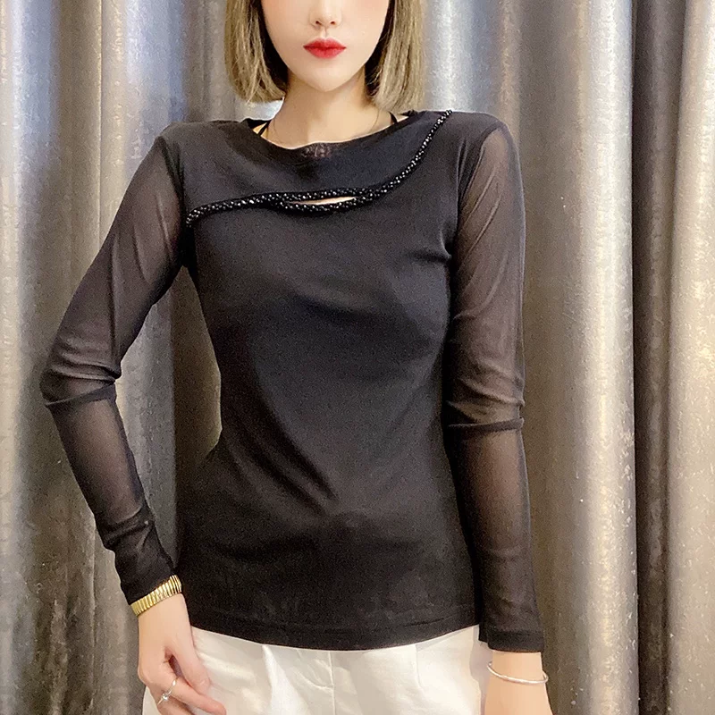 Elite demi-season T-shirt, base thin long-sleeve, western style