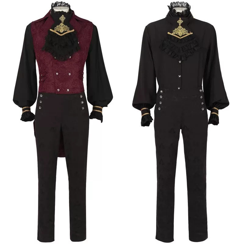 Shirt, trousers, dress, set, suit, Gothic