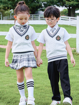 Kindergarten garden clothes spring and autumn clothes junior high school students jk class clothes British style childrens school uniforms sports autumn and winter