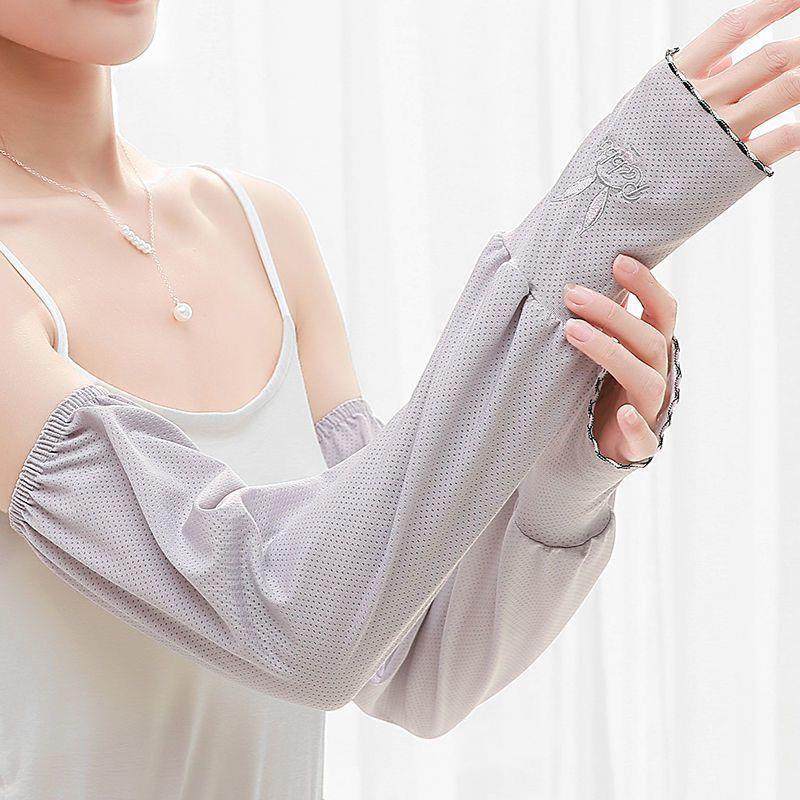 Summer easy comfort Cool and cool ice sleeves Breathable Loose Sun Cuff plus Enlarged Arm Cuff Sleeve