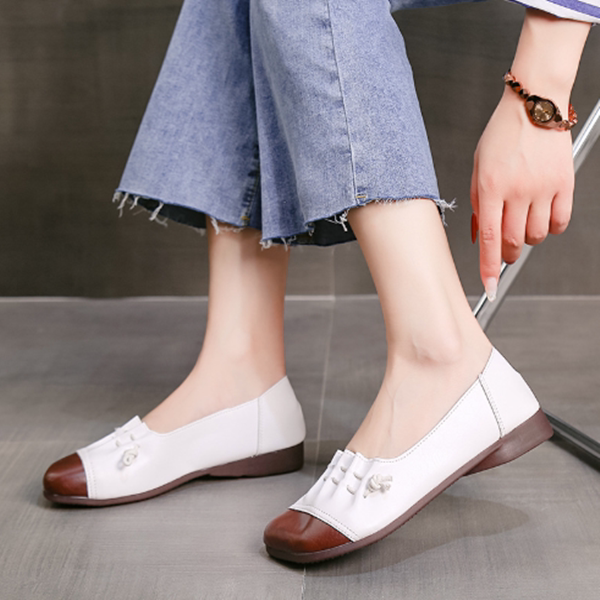 Peat Boutique Boutique (2022 new) Comfort Retro Moms Shoes Comfort Soft Bottom Anti-Wear and not Tired Feet