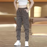 Senyuan Store Store Store Hot 2024 Весенние рабочие брюки модные маленькие прямые пленки.