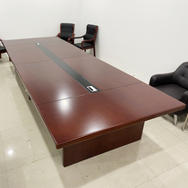 Meeting table straight angle plate with box modern minimal conference room to negotiate office chair assembly package installation
