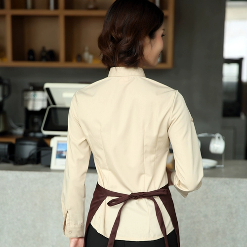 Кофейный чай с молоком для работы, рубашка, короткий рукав, японские и корейские