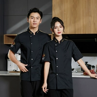 Черный шорт-рукав