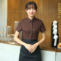 Кофейный фартук, короткий рукав