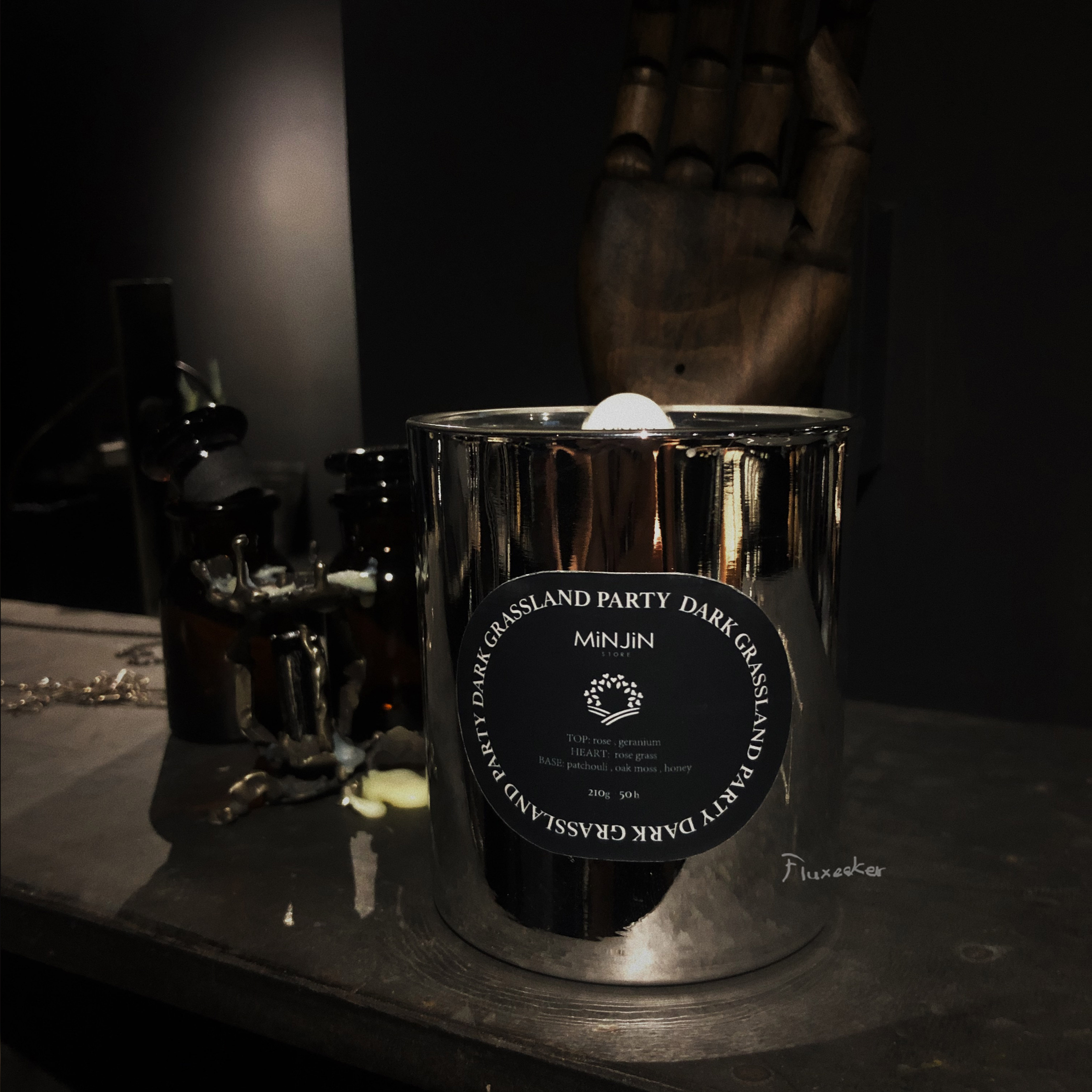 fluxeeker | MINJIN Mystery Prairie Party DarkGrasslanParty scented candle 80g