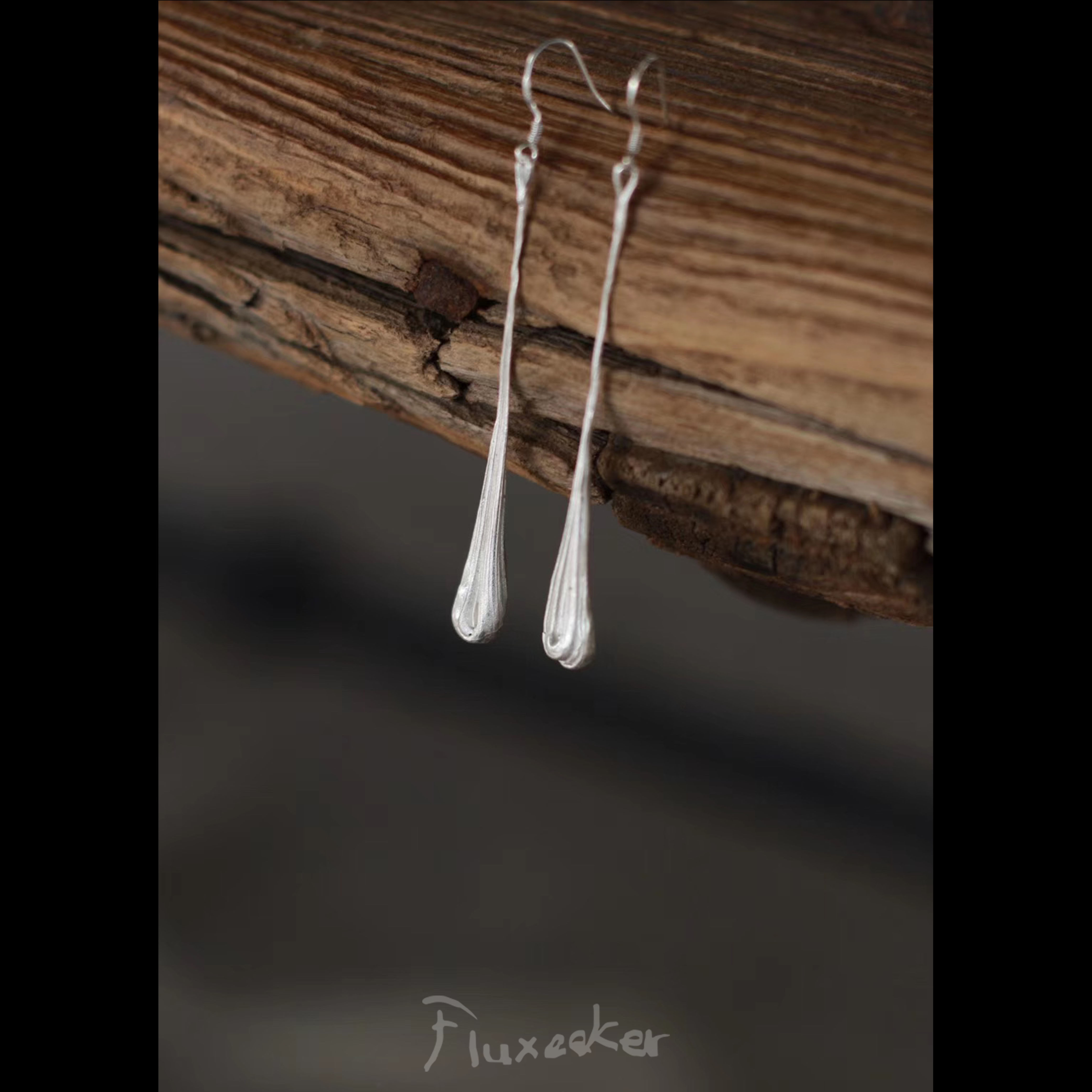 fluxeeker | Palace Metallurgical Pure Silver Earrings