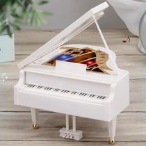 Romantic Piano With Light Music Box Teenage Hearts Creative Furniture Pendulum to send girlfriends Girlfriends Beautiful Gifts