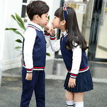 Kindergarten Garden Clothes Elementary School Childrens School Uniform Autumn Winter Suit Men And Womens College Wind Sports Clothes Kids Banfu Baseball Suit