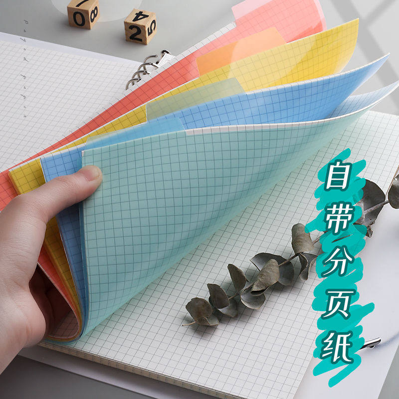 Minimalist housing hole removable stand-in large capacity loose-leaf binder hole 30 Ben 20a4 set iron grip 26 metal core