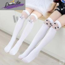 Socks for children with school uniforms in summer long socks for elementary school students socks for girls wearing summer knee-high skirts