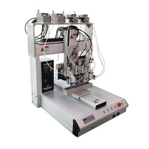 Dongguan SR fully automatic soldering machine desktop precision welding four-head welding automatic soldering machine saves labor