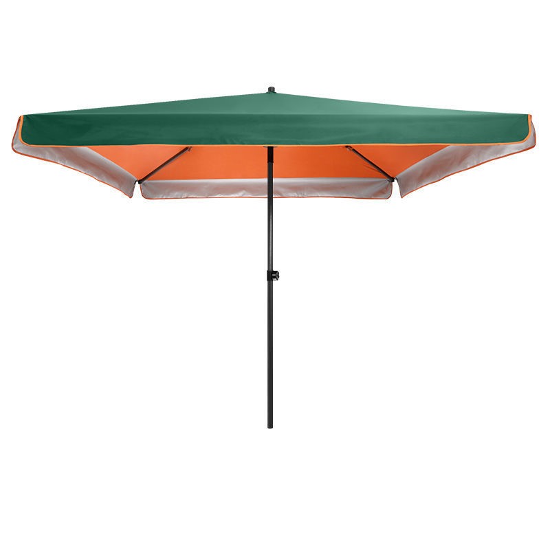 Sunshade umbrella large large commercial outdoor stall umbrella rectangular canopy rainproof courtyard quadrangle umbrella