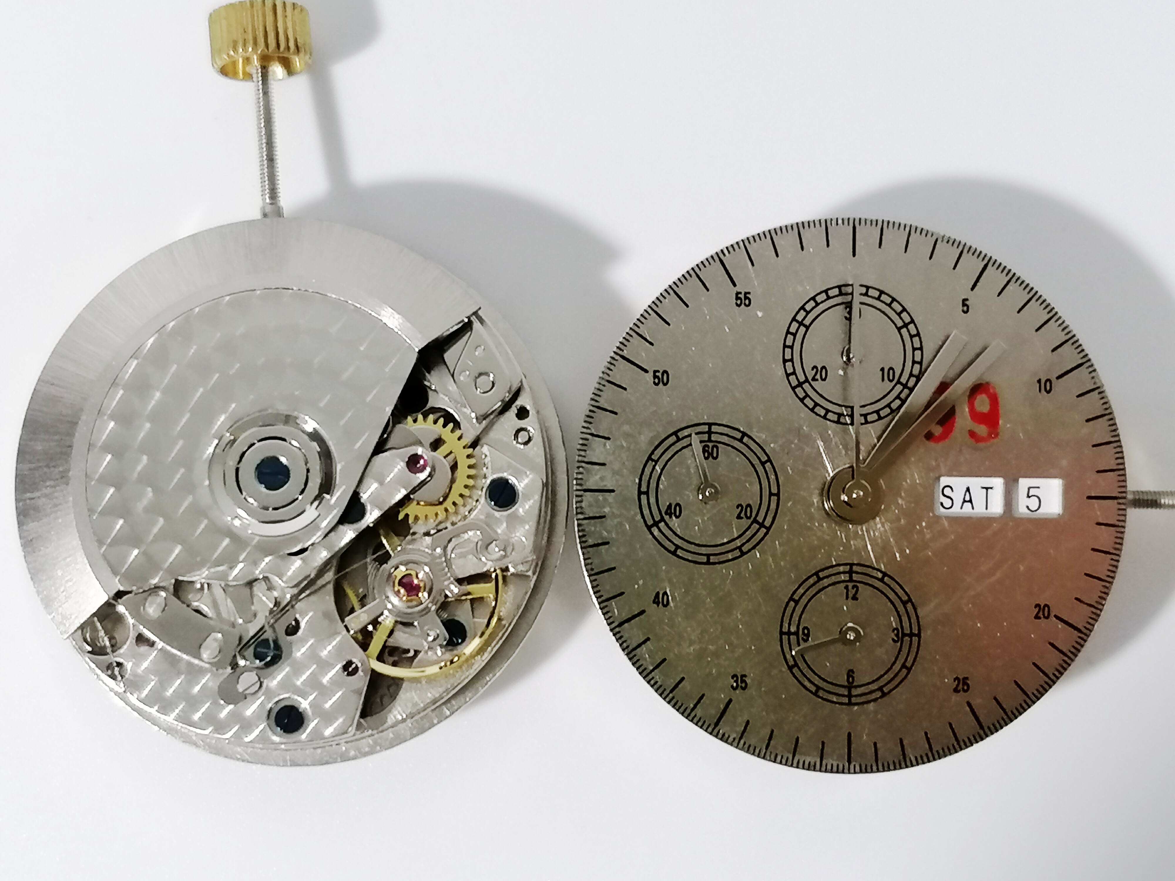 The new darling of watch movements: the dandong 7750 six-hand