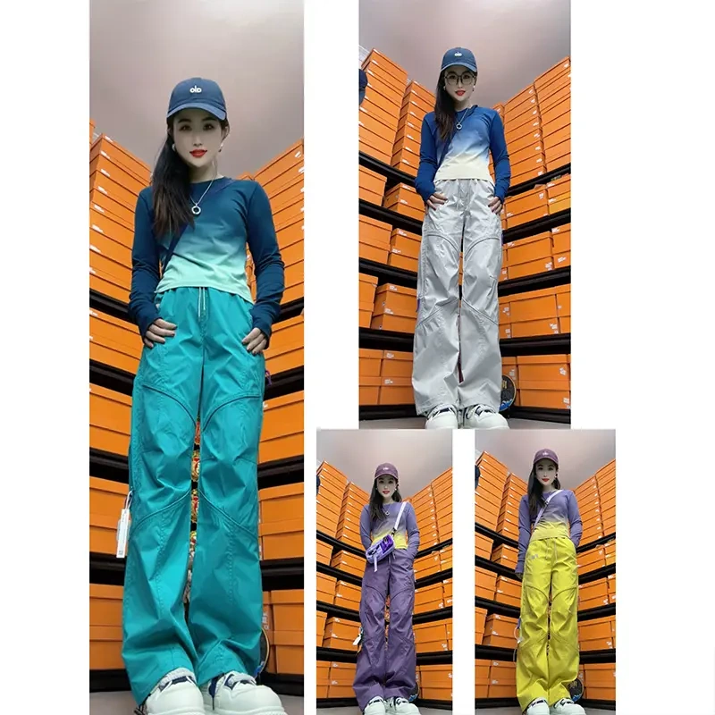 Hakhan [Full Shipping Compensation] Spring/Summer Multi-Color Breathable Outdoor Hiking Pants Trendy Brand Versatile Loose American Style