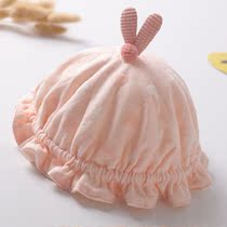 0 June Baby hat Summer Girls spring autumn pure cotton 0-3 First baby baby Baby Princess cute new tire fisherman