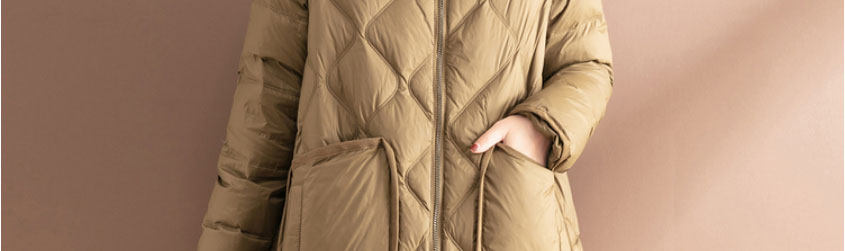 Длинный пуховик, куртка, средней длины, подходит для подростков, 2025 года, для среднего возраста 