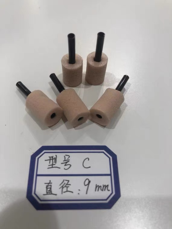 Original Imported Binaural Plug-In Headphone Earplugs, Large, Medium and Small Earplugs.