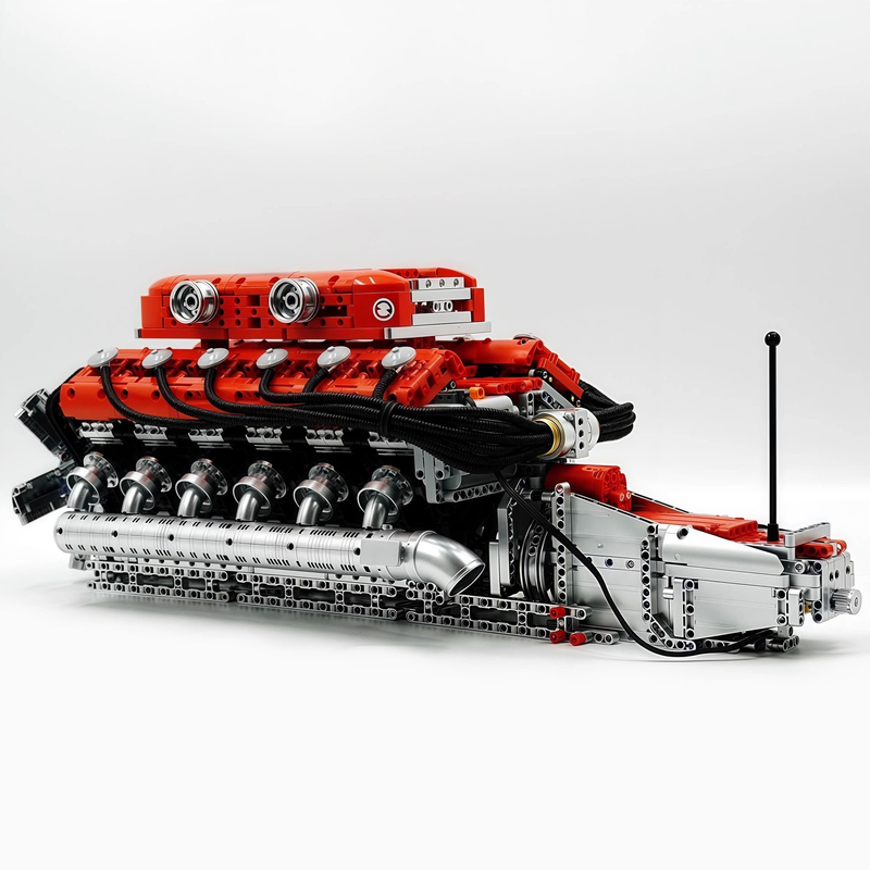Yuxing Model King V8 Electric Car Engine Model Simulation Building Blocks Moc New Boy Toy 10130 Yuxing Model King V8 Electric Car Engine Model Simulation Building Blocks Moc New Boy Toy 10130