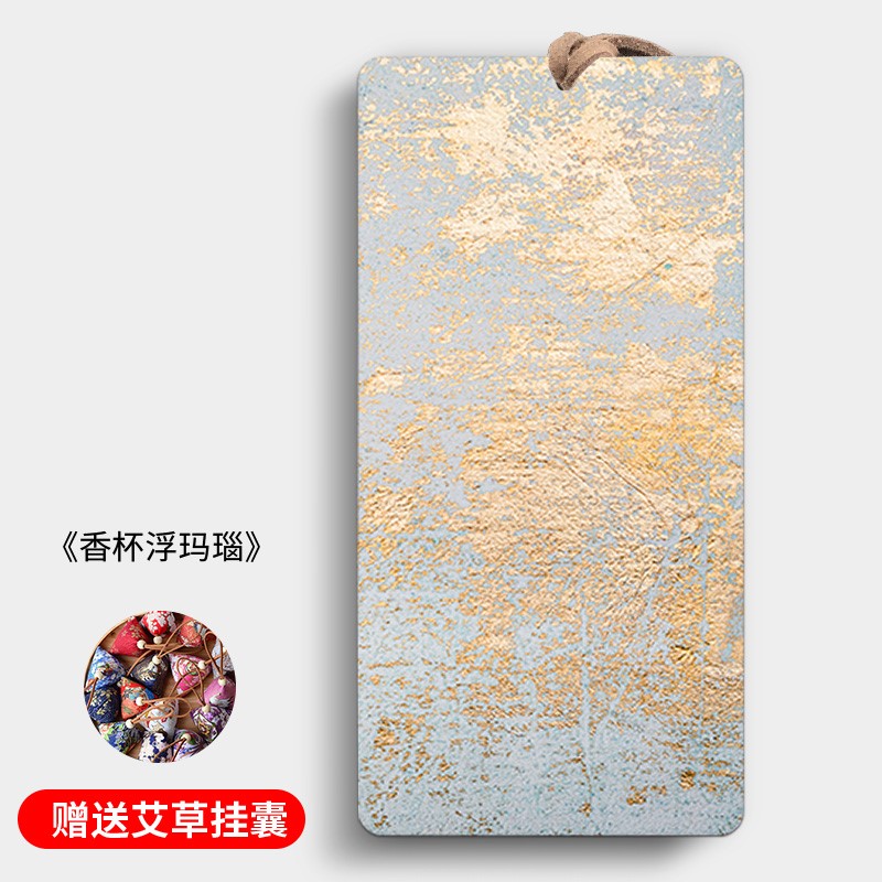 Guzheng nail wrapping plate box containing box ancient wind instrument accessories Pipa nail containing board bag children's cartoon