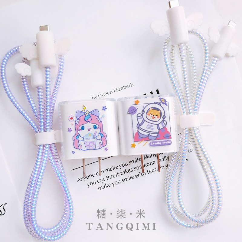 ipad2020 charger protective sleeve suitable for Apple 12 13 data line 20w Fast charge iphone11promax