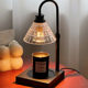 American Retro Adjustable Wax Melting Lamp, Timed Aromatherapy Lamp, Crystal Table Lamp, Scented Candle Melting Lamp, Warm Candle Lamp, Candle Melting Lamp