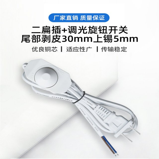 Wax Melting Lamp Table Lamp with Timer Dimmer Switch Light Cord DIY Accessories 110V 220V National Standard Uk Standard Us Standard Plug