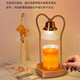 ins Girly Aromatherapy Wax Melting Lamp Timed Candle Melting Lamp Bedroom Candle Table Lamp Light Luxury Crystal Atmosphere Night Light