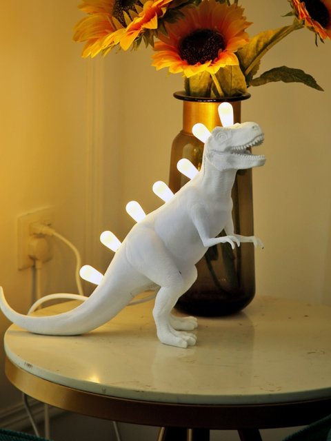 Dinosaur Table Lamp, Bedroom Bedside Lamp, Animal Decorative Lamp, Living Room Children's Room Night Light, Model Room Decoration, Atmosphere Lamp