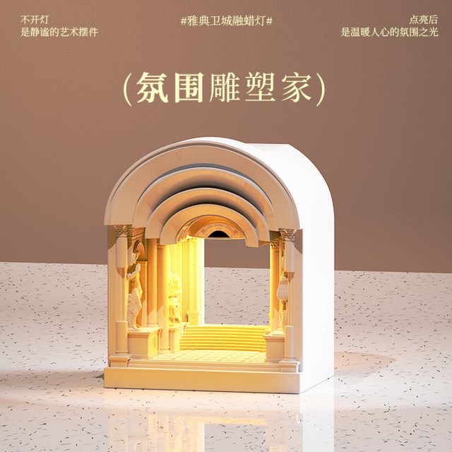 Retro Wax Melting Lamp, Gypsum Aroma Diffuser Table Lamp, Bedside Ambiance Night Light, Flameless Aromatherapy Candle Lamp, Timer-Controlled Wax Melting Lamp