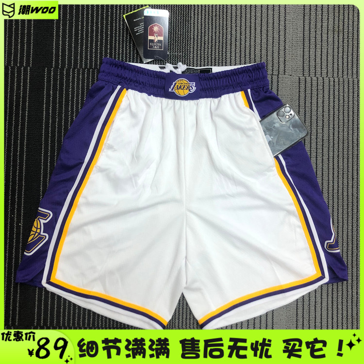Lakers Shorts Curry James Kobe Nets Irving Shorts Bulls Couple Embroidered Heat-Pressed Five-Point Basketball Shorts Lakers Shorts Curry James Kobe Nets Irving Shorts Bulls Couple Embroidered Heat-Pressed Five-Point Basketball Shorts