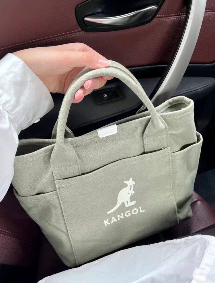 Мода холст kangol versatile large capacity canvas bag handbag tote bag OTHER