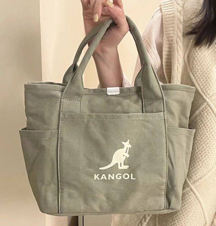 Мода холст kangol versatile large capacity canvas bag handbag tote bag OTHER