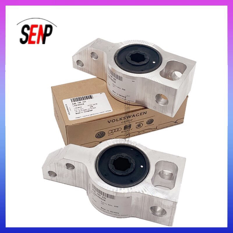 Suitable for Magotan Sagitar TiguanCC Touran Mingrui Shalang Gao 6 full solid bottom swing arm aluminum seat triangle arm rubber sleeve