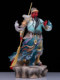 汉白玉武财神关公神像关圣帝君像关二爷镇宅店铺开业供奉招财摆件