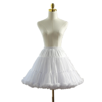 45cm pannier lolita boneless cloud support daily soft gauze short lolita COS half-length petticoat tutu skirt