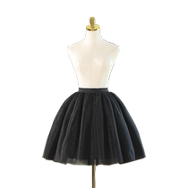 50cm bustle short micro-violence 8-layer mesh Lolita Lolita skirt tutu skirt COS sexy black