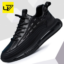 u7 mens shoes Summer wave shoes 2022 New mens leather casual shoes Soft bottom headlayer Bull Leather Sport Shoes Man