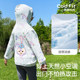 2024 New Children's Sun Protection Clothing for Girls, Ice Silk Thin Style, Uv Protection, Little Girl Baby Starry Dew Skin Clothing