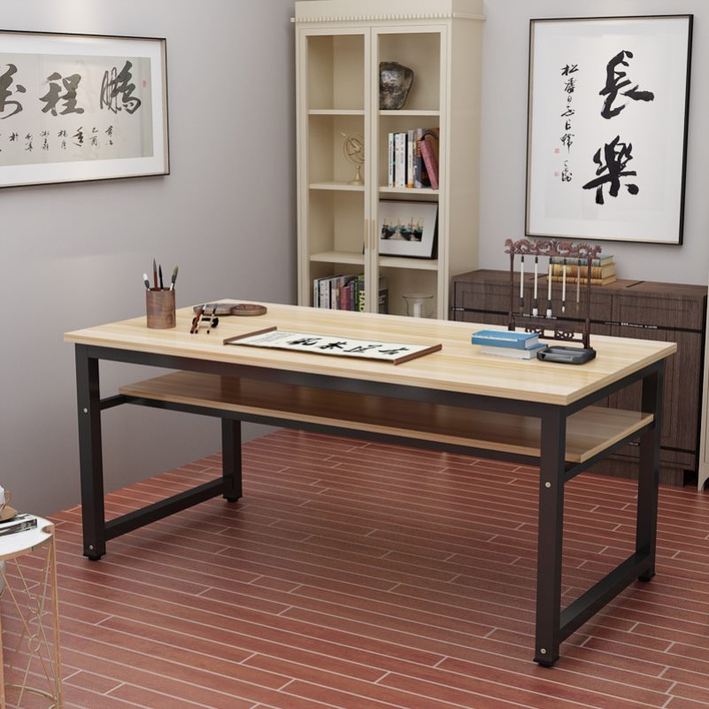 Calligraphy Table Special Table Practicing Calligraphy Table Practice Table Painting Desk Country Painting Desk Containing Cabinet Integrated Large Table Top
