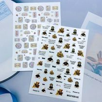 DIY Day Department Synchronic Thin Overdraft Back Gum Medecchia Stickup New Cute Cub Series