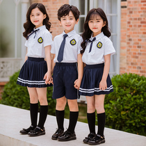 Kindergarten uniform English style men and women children graduation performance chorus dress Academy style class uniform primary school uniforms