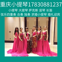 Chongqing violin performance Proposal violin harp performance String quartet Cello performance