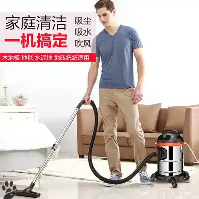 Powerful garbage suction household vacuum cleaner to remove mites, mute, vertical strong suction bucket type, wet and dry blowing small absorbent liquid