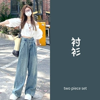 Рубашки [Весенняя и летняя тенденция, модная сладкая и прохладная стиль сладкий сладкий сладкий сладкий сладкий сладкий соль/прохладная соль серия девочек девушка Girl Girl Girl Series серия ветров