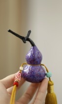 Yijia Great Lacquer Non-Relic Craftsmanship Hand Gourd Pendant Foru Car Hanger