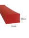 High temperature resistant silicone foam strips oven oven mechanical seal strips silicone rubber waterproof shock-absorbing and collision-proof elastic square strips